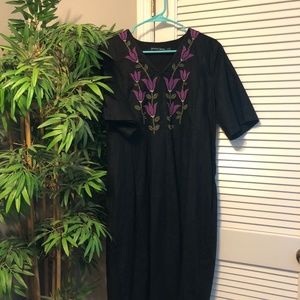 Gudrun Sjoden Embroidered Tulip Dress